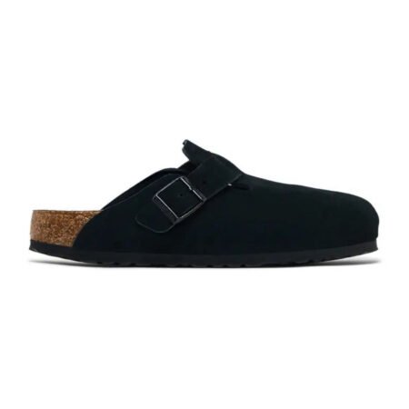 Birkenstock Boston Soft Footbed Narrow 'Black'