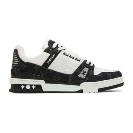 Louis Vuitton Trainer 'Black Monogram Denim'