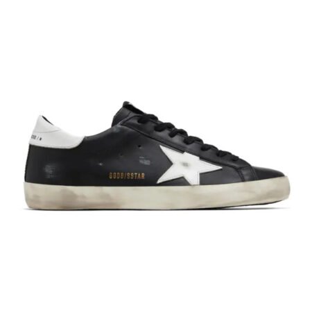 Golden Goose Super-Star – Black White Leather