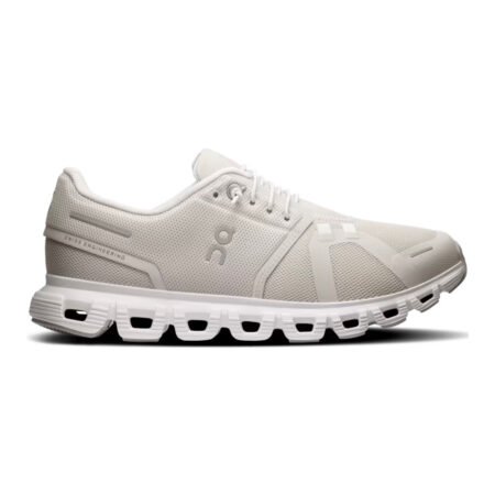 On Running Cloud 6 Pearl/White